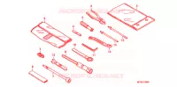 OUTIL pour Honda PAN EUROPEAN 1300 ABS de 2012