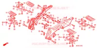 REPOSE PIED pour Honda PAN EUROPEAN 1300 ABS de 2012