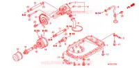 POMPE A HUILE   CARTER D'HUILE pour Honda PAN EUROPEAN 1300 ABS de 2009