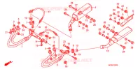 SILENCIEUX D'ECHAPPEMENT pour Honda PAN EUROPEAN 1300 ABS de 2009