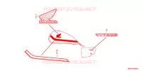 AUTOCOLLANTS pour Honda VT 750 S de 2011
