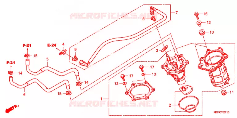 POMPE A ESSENCE Honda MOTO 750 VT 2011  VT750SB
