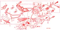 FEU ARRIERE pour Honda 125 VARADERO TYPE EU de 2010