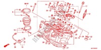 CULASSE (ARRIERE) pour Honda CROSSRUNNER 800 GREY de 2012