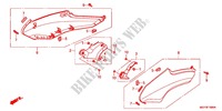 COUVERCLES LATERAUX pour Honda CROSSRUNNER 800 GRISE de 2012