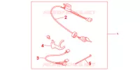 KIT PRISE 12V pour Honda CROSSRUNNER 800 GREY de 2012