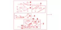 ALARME pour Honda CROSSRUNNER 800 GREY de 2012