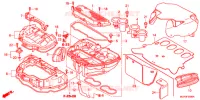 FILTRE A AIR pour Honda CBR 1000 RR ABS RED de 2012