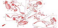 CLIGNOTANT (CBR1000RR9,A,B/RA9,A,B) pour Honda CBR 1000 RR FIREBLADE ABS de 2009