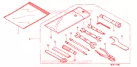 OUTIL pour Honda CB 500 de 2000
