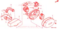 FILTRE A AIR pour Honda SHADOW VT 750 de 2001