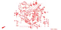 CADRE pour Honda SHADOW VT 750 de 2001
