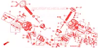 CARBURATEUR (PIECES CONSTITUTIVES) pour Honda SHADOW VT 750 de 2001