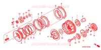 EMBRAYAGE pour Honda SHADOW VT 750 de 2001