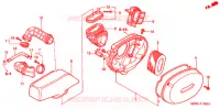 FILTRE A AIR pour Honda SHADOW VT 750 de 2001