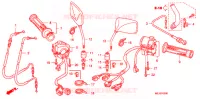 COMMODO   LEVIER   CABLE pour Honda CB 1300 ABS FAIRING de 2007