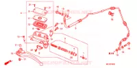 MAITRE CYLINDRE pour Honda CB 1300 ABS, TETE DE FOURCHE de 2007