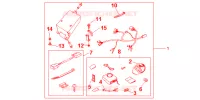 ALARME pour Honda CB 1300 ABS FAIRING de 2008