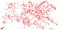CADRE pour Honda SHADOW VT 750 Kumamoto factory de 2008
