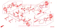 CLIGNOTANT pour Honda SHADOW VT 750 Kumamoto factory de 2008