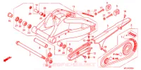 BRAS OSCILLANT pour Honda CBR 1000 RR FIREBLADE de 2009