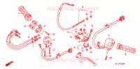 LEVIER DE GUIDON   CABLE   COMMODO pour Honda CBR 1000 RR FIREBLADE de 2009