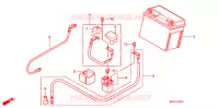 BATTERIE  pour Honda CBR 125 de 2009