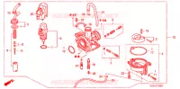 CARBURATEUR pour Honda 50 GYRO X STANDARD de 2000