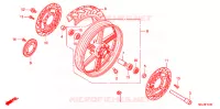ROUE AVANT pour Honda CBF 1000 F ABS de 2010