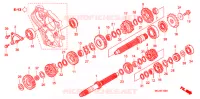 BOITE DE VITESSES pour Honda CBF 1000 F ABS de 2010