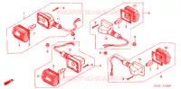 CLIGNOTANT (NPS503/5/6) pour Honda ZOOMER 50 de 2004