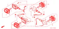 CLIGNOTANT (NPS503/5/6) pour Honda ZOOMER 50 de 2004