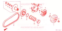 EMBRAYAGE pour Honda ZOOMER 50 de 2004