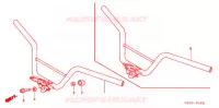 GUIDON (NPS503/5/6) pour Honda ZOOMER 50 de 2004