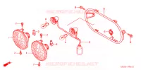 PHARE (NPS505/6) pour Honda ZOOMER 50 de 2004