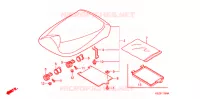 SELLE pour Honda ZOOMER 50 de 2004