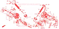 CARBURATEUR (PIECES CONSTITUTIVES) pour Honda SHADOW VT 750 de 2001