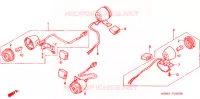 CLIGNOTANT (DK) pour Honda XR 650 de 2005