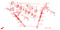 ARBRE A CAMES   SOUPAPE pour Honda XR 650 de 2005