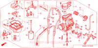 CARBURATEUR pour Honda XR 650 de 2005