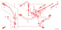 PEDALE   KICK pour Honda CBF 125 de 2012