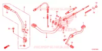 PEDALE   KICK pour Honda CBF 125 de 2012