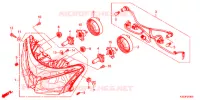 PHARE pour Honda CBR 250 R ABS de 2016