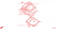 CYLINDRE pour Honda CBR 250 R de 2016