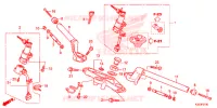 GUIDON   TE DE FOURCHE pour Honda CBR 300 ABS REPSOL de 2016