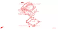 CYLINDRE pour Honda CBR 300 ABS de 2016