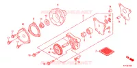 POMPE A HUILE pour Honda ACE 125 MOULDED WHEELS 2KE de 2016