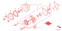 POMPE A HUILE pour Honda ACE 125 MOULDED WHEELS 4DK de 2016