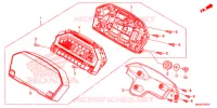 COMPTEUR pour Honda NC 750 S ABS de 2016
