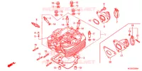 CULASSE pour Honda NX4 FALCON 400 Fi de 2014